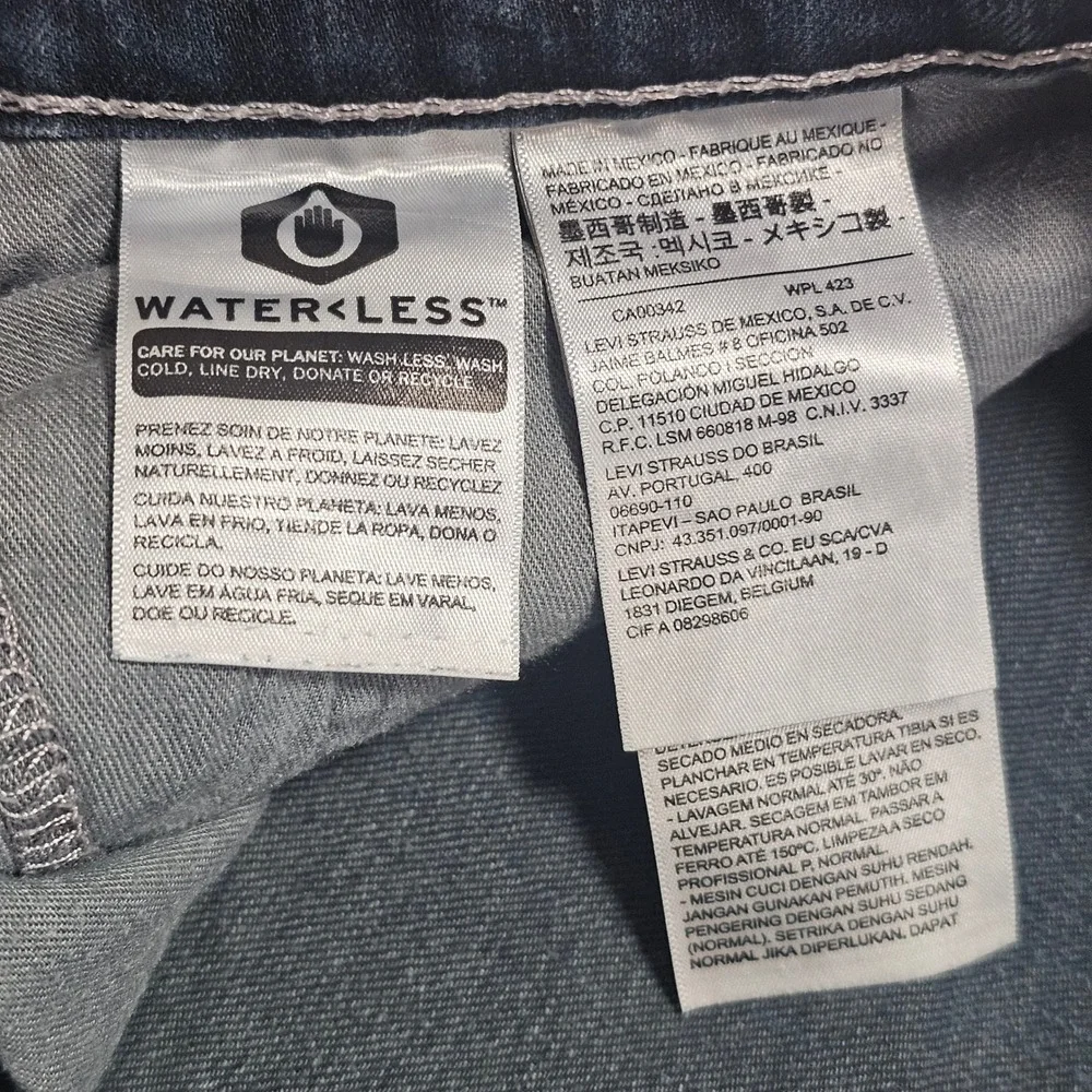 Levis 505 Regular Fit Mens Jeans 38x29 Medium Wash Blue Straight Leg Denim